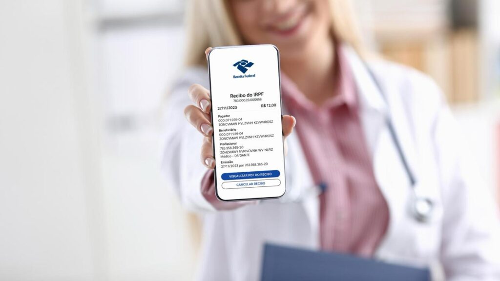 IR 2025 Recibos médicos em papel não são mais aceitos